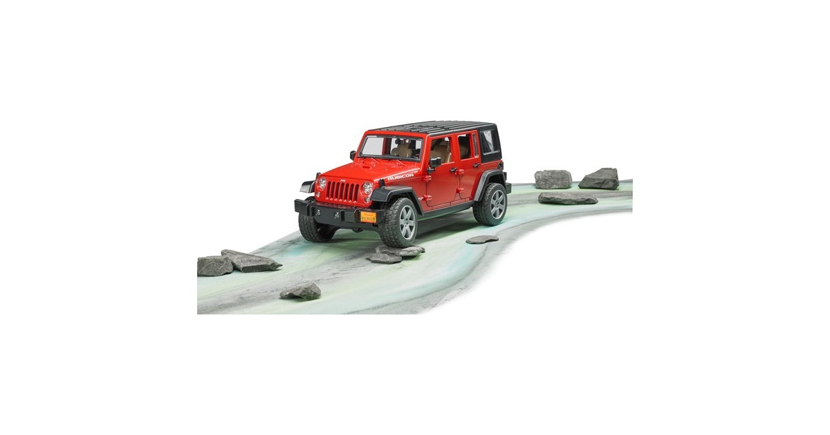 bruderJeep Wrangler Unlimited Rubicon Modelvoertuig  (02525)