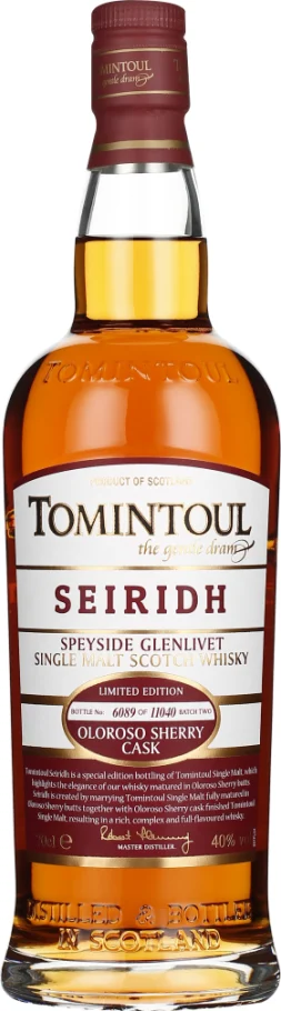 TOMINTOUL SEIRIDH OLOROSO SHERRY CASK 70CL