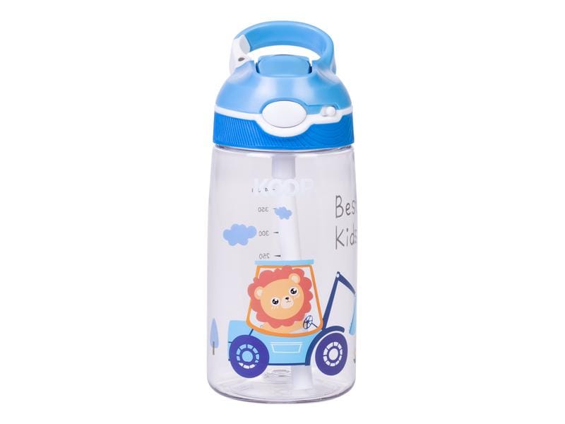 KOOR Trinkflasche Bambini Leone 450 ml Flasche aus Kunststoff für die Kleinen