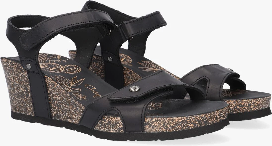 PANAMA JACK zwarte panama jack sandalen julia