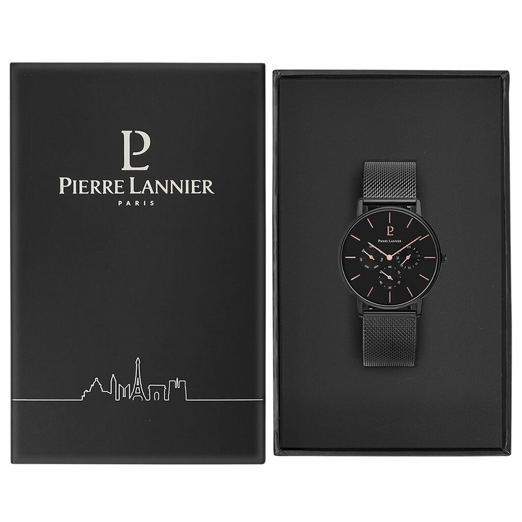 Montre Pierre Lannier Collection Cityline Noir
