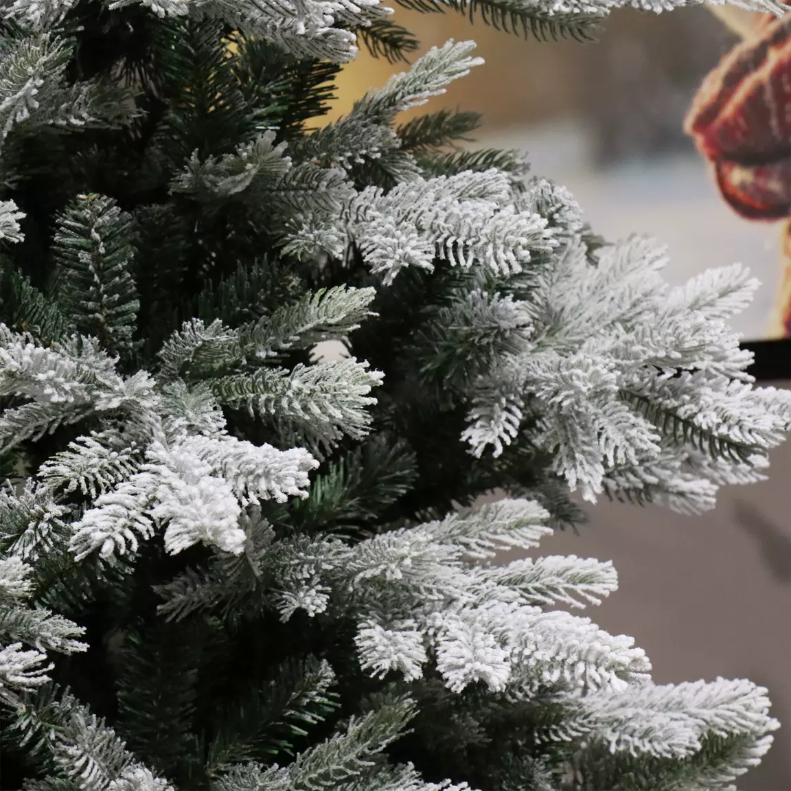 Sapin artificiel de Noël Glorious H240 cm Vert enneigé