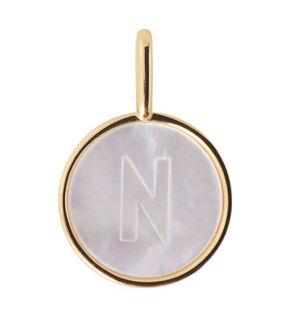 Design Letters Vedh?ng Til Halsk?de - N - Pearl Gold