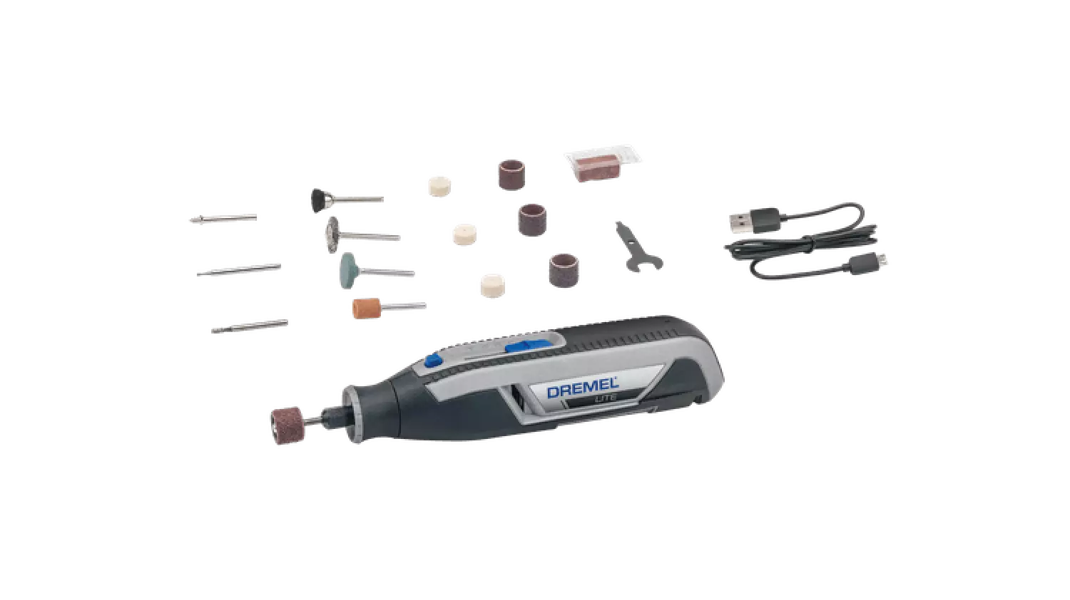 Dremel Lite 3,6V Li-Ion accu multitool incl. 15-delige accessoireset