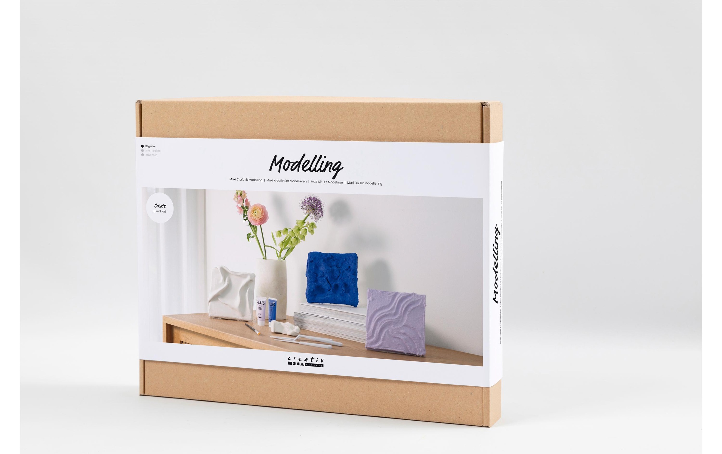 creativ company Kreativset »Wandschmuck Blau/Violett«