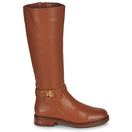 Lauren Ralph Lauren - HALLEE-BOOTS-TALL BOOT Cognac