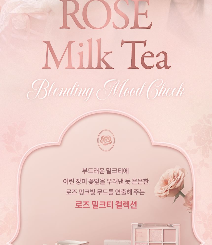 dasique - Blending Mood Cheek Rose Milk Tea Collection