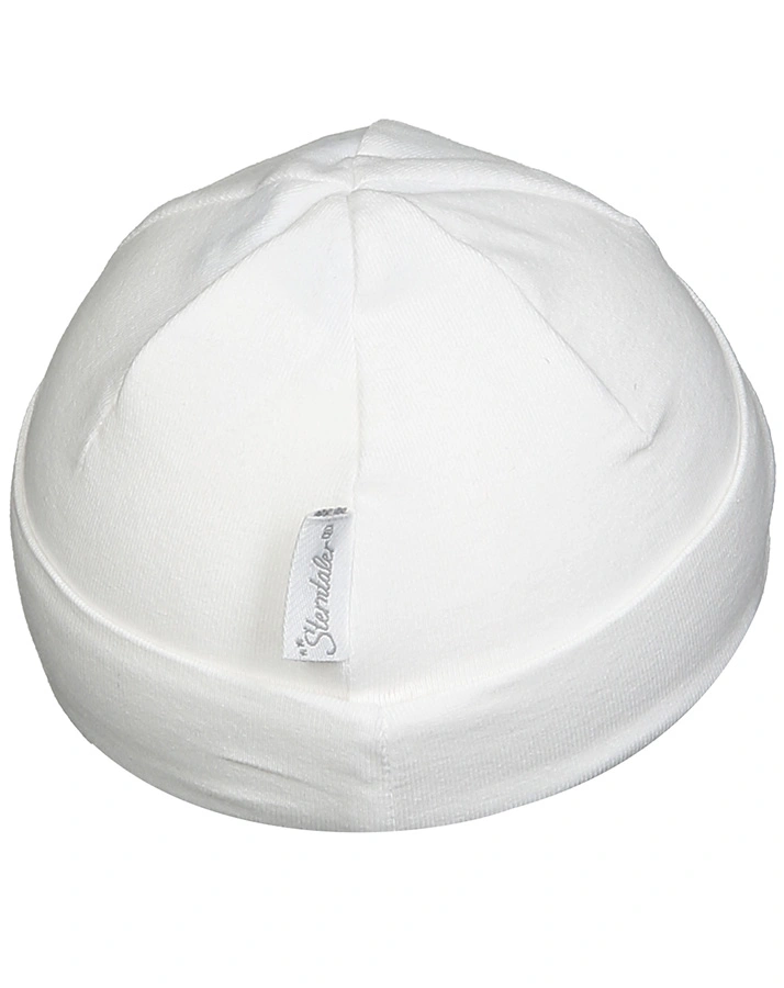 Jersey-Mütze LITTLE CHILD in weiß