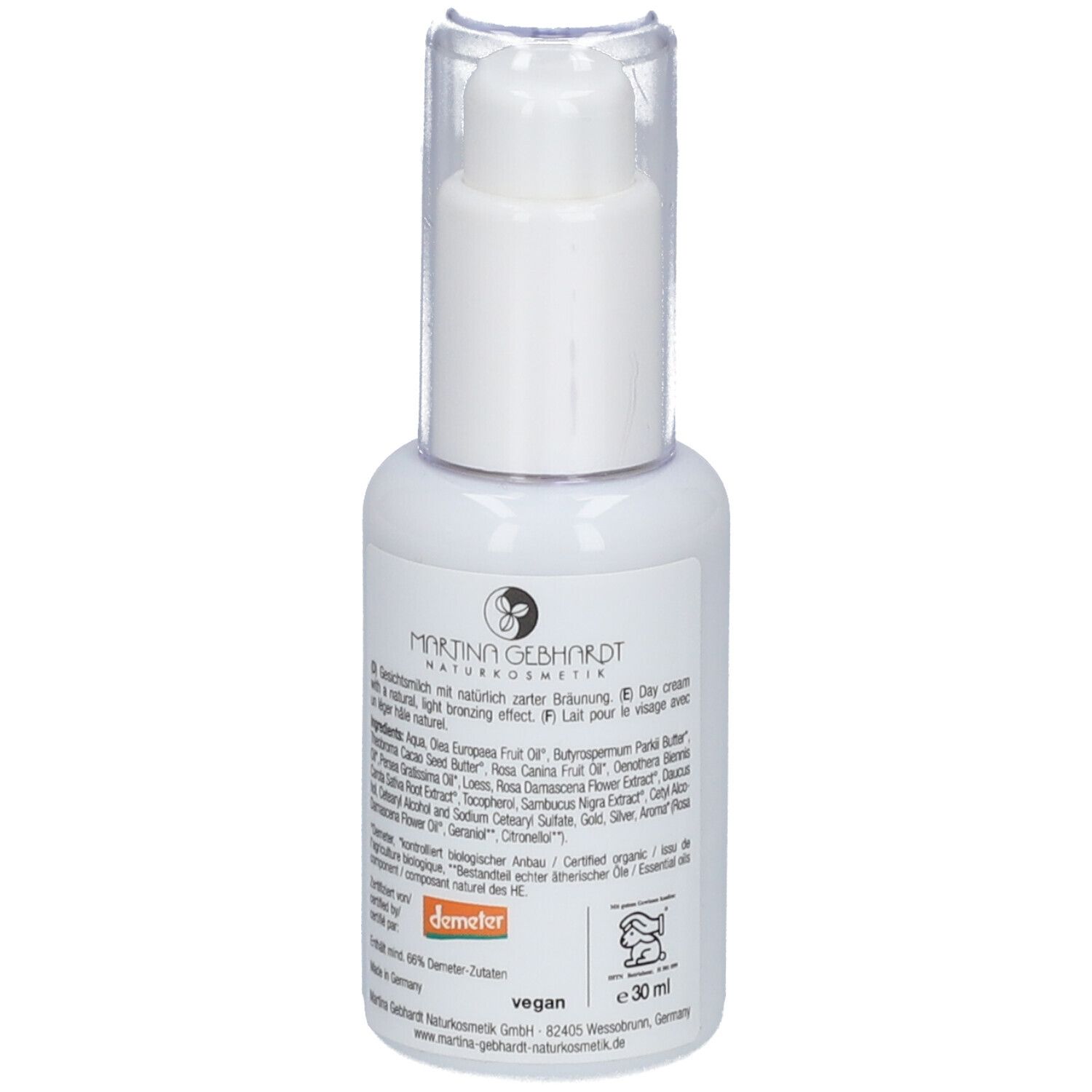 Martina Gebhardt Naturkosmetik Rose Bronzing Fluid 30 ml