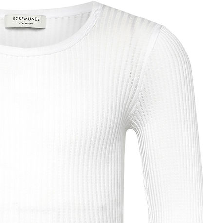 Rosemunde Bluse - Rib - Baku - Neu White