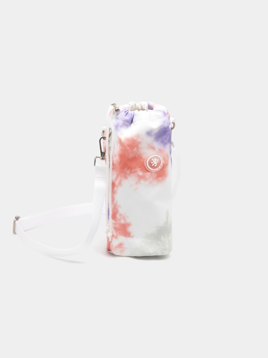Bolsa para garrafa com com estampado tye dye