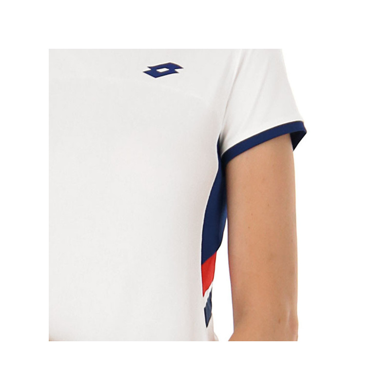 Tee-shirt tennis femme Lotto Squadra 3