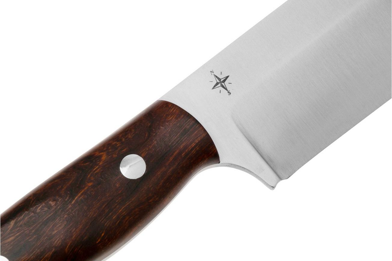 Bark River Aurora 3 06-321DIR CPM 3V, Desert Ironwood, vaststaand mes