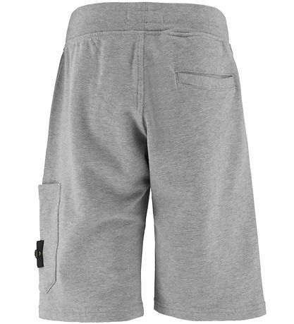 Stone Island Sweatshorts - Grau Meliert