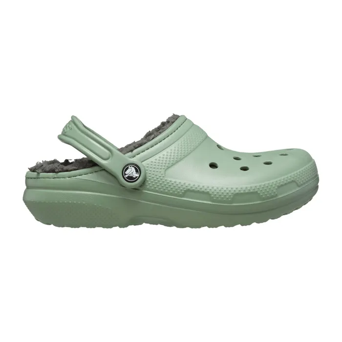 Crocs Classic Fuzz Lined Clog Instappers Senior