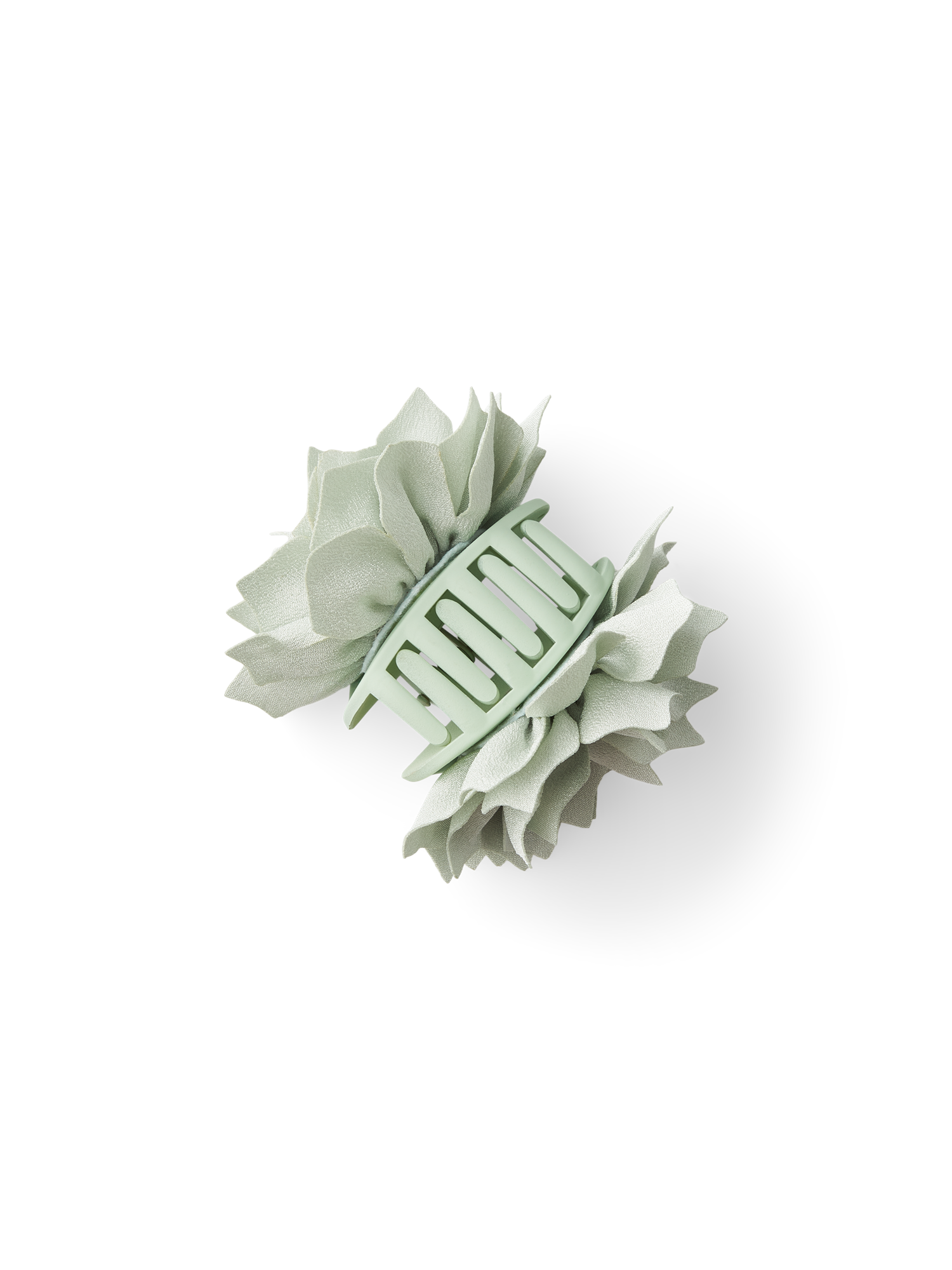 Hårspænde | Metal. | Moss Green