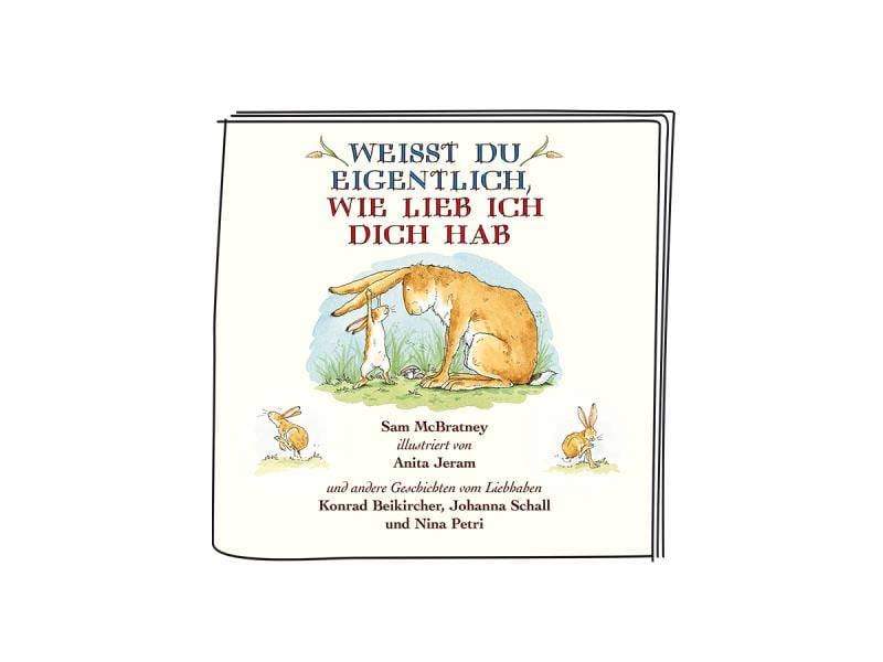 Tonies Hörbuch Weisst du eigentlich, wie lieb ich dich hab? Hörspiel