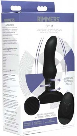 Slim M Vibrerende Rimming Buttplug