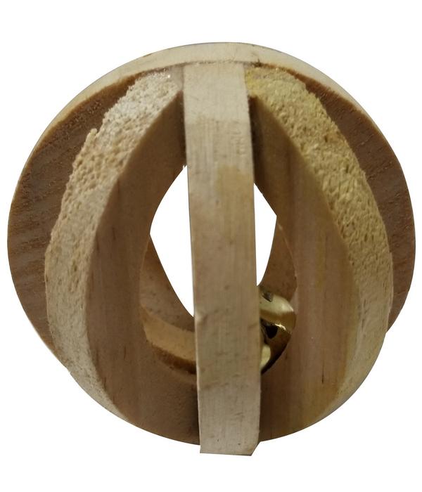 Dehner Lieblinge Holzball Bowl mit Glöckchen,
