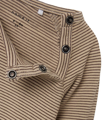 Name It Body l/æ - NbmOllie - Plaza Taupe
