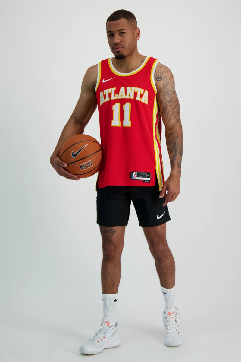 Nike Atlanta Hawks Icon Edition Trae Young Herren Basketballtrikot