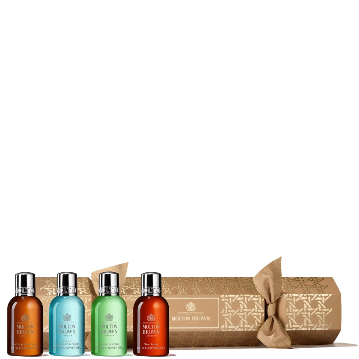 Molton Brown Woody &  Aromatic Cracker Coffret 4 Gels Douche