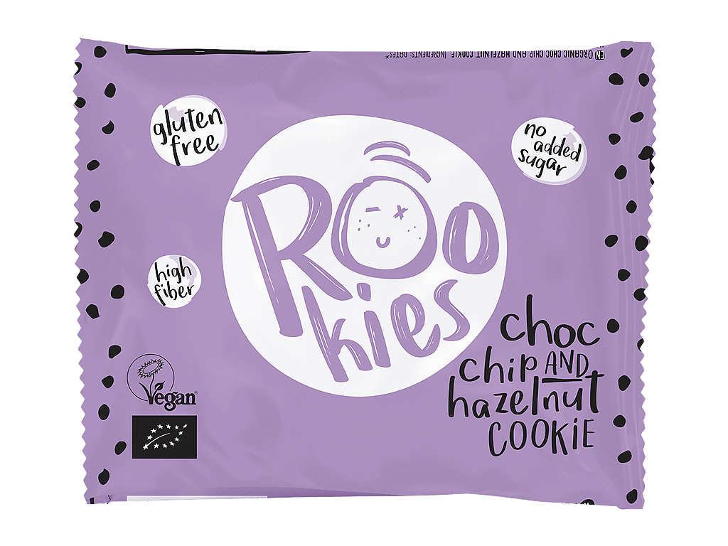 SNACK ROOKIES PEPITAS CHOCOLATE E AVELÃS 40G