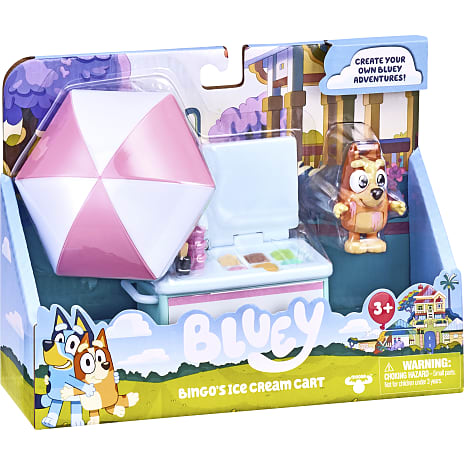 Bluey ice cream cart set