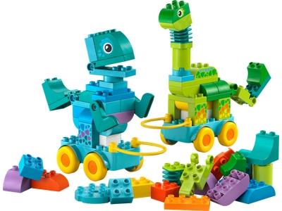 LEGO 3-in-1 dinosaurussen op wielen (10451)