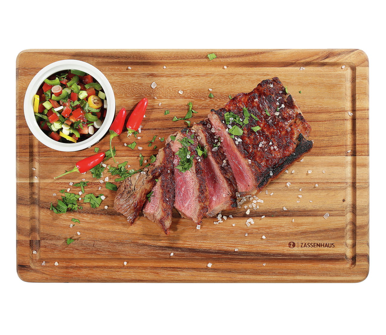 Zassenhaus Steakbrett inkl. Ragoutschälchen