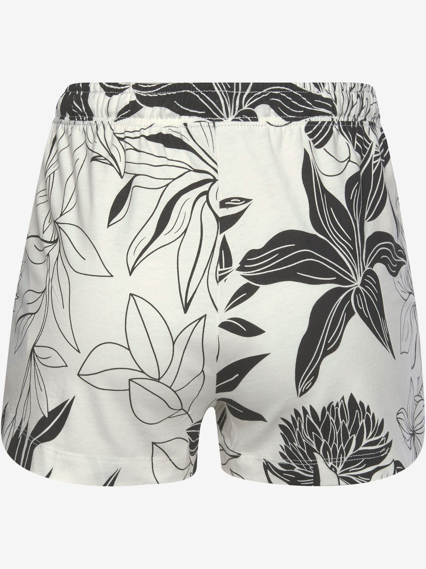Short de nuit short large à imprimé floral