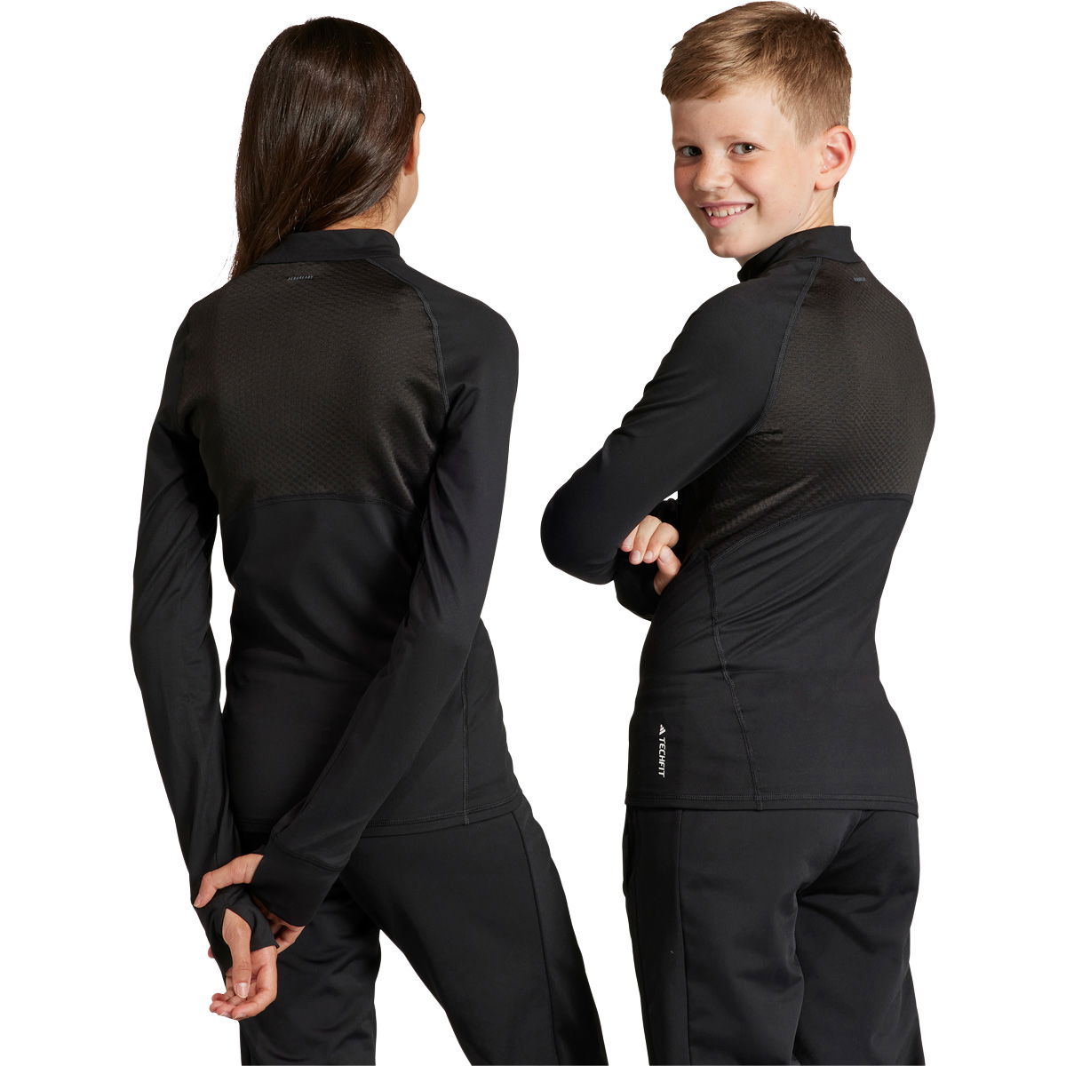adidas Techfit Langærmet Baselayer T-shirt Børn