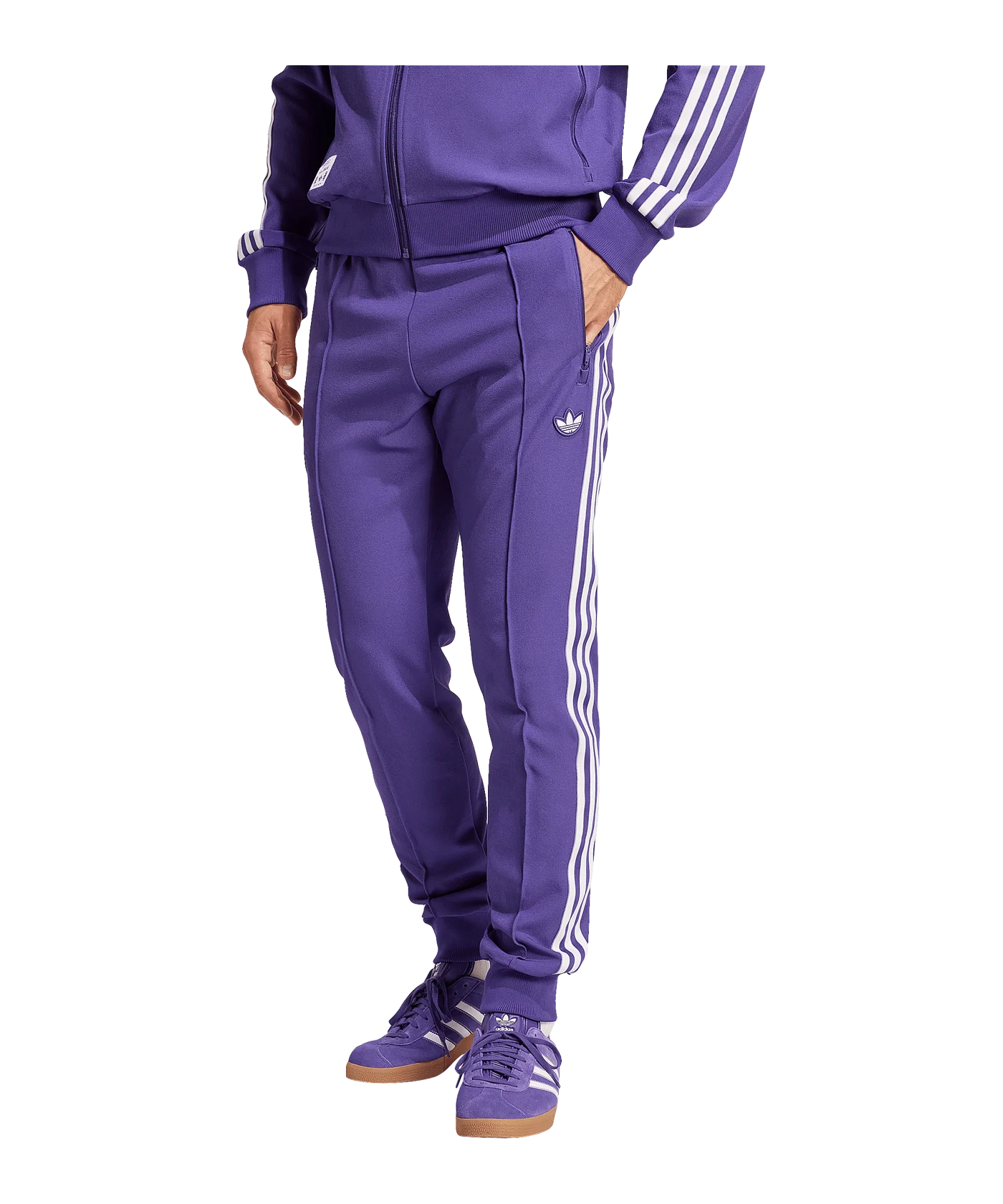 adidas Real Madrid Terrace Icon Trainingshose Lila