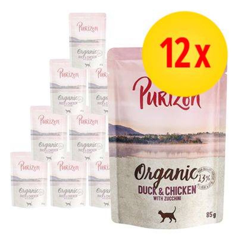 Lot économique Purizon Organic Bio 12 x 85 g