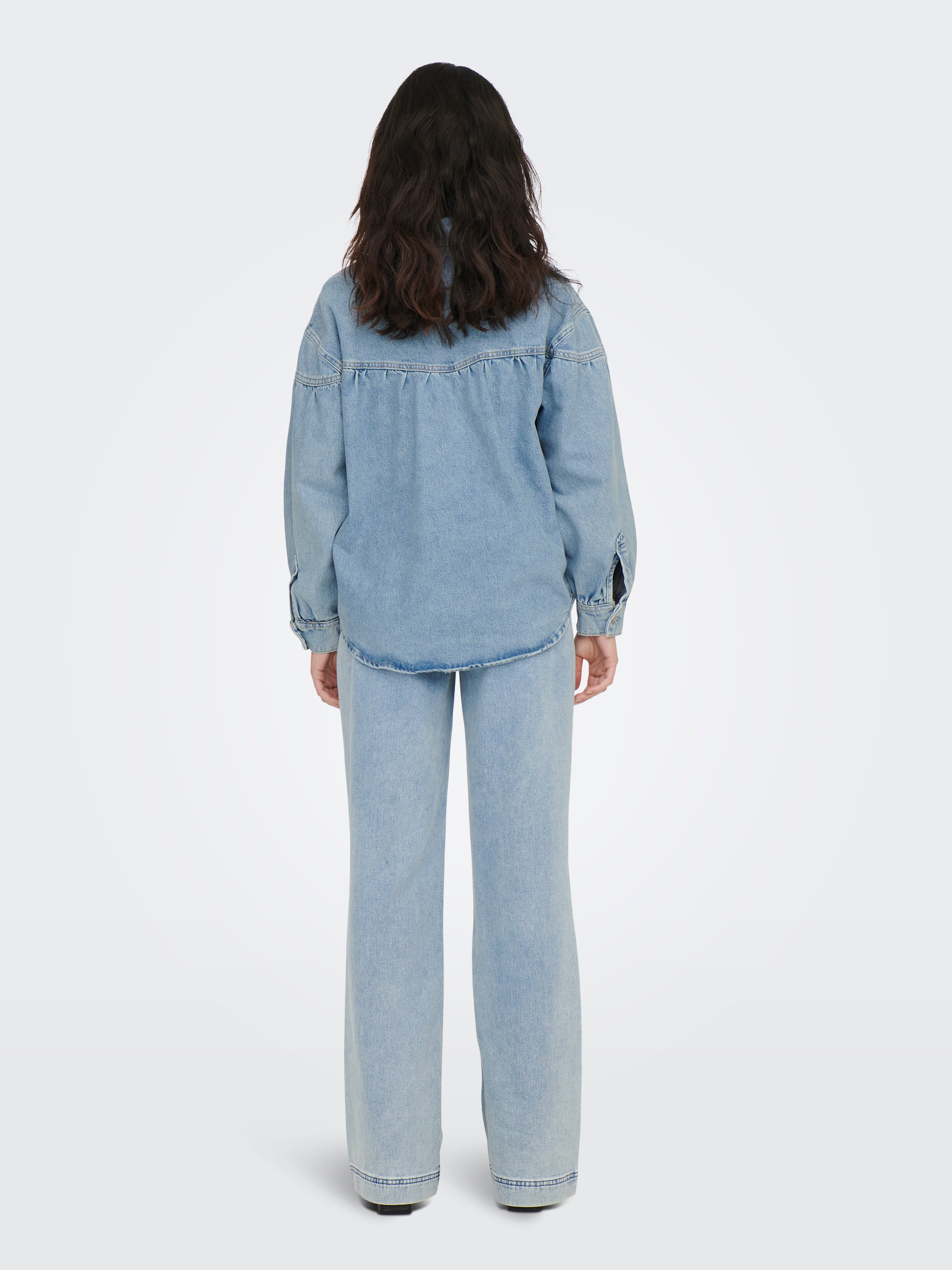 ONLANNI Jeansjacke Light Blue Denim