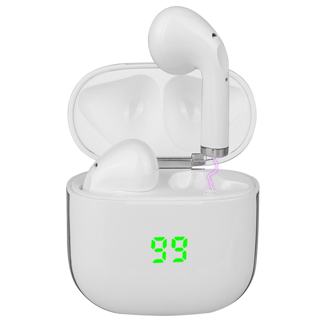 Onamaste Écouteurs Bluetooth avec réduction de bruit blancs