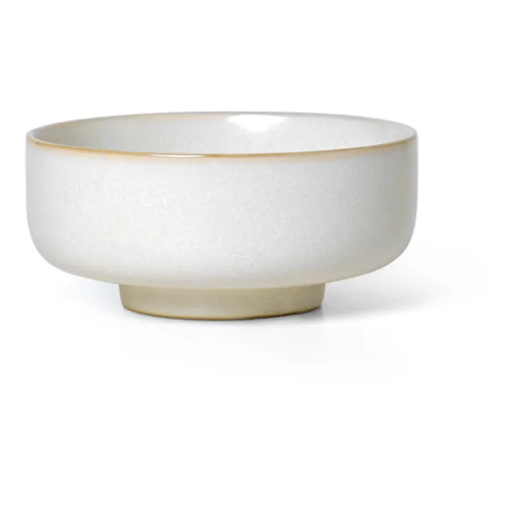 Ferm Living Bol en grès Sekki | Crème