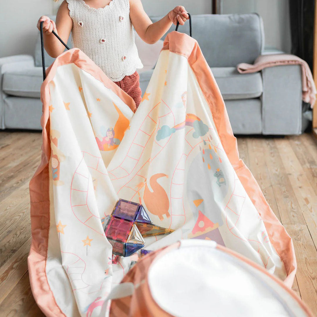 play&go opbergmand en speelkleed soo - fairyworld