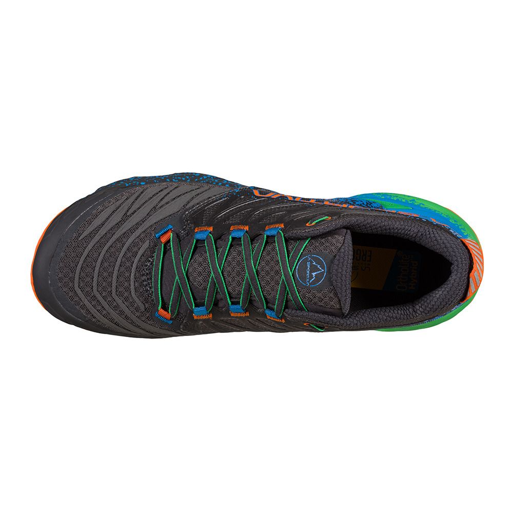 La Sportiva AKASHA II - Chaussures de trail Homme carbon/flame
