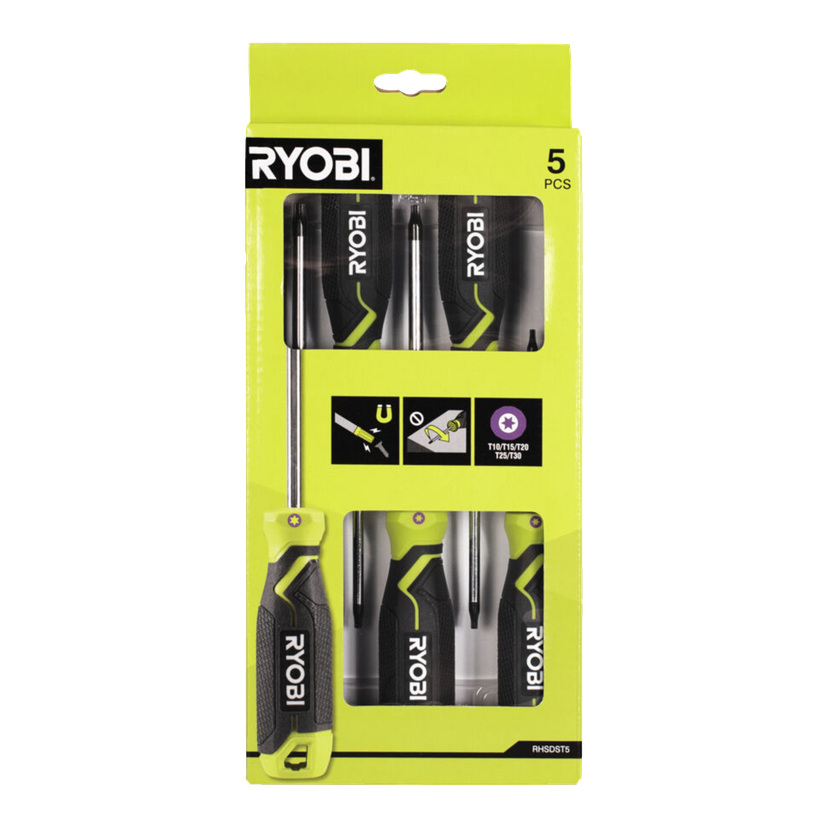 Torx-skrutrekker 5 deler