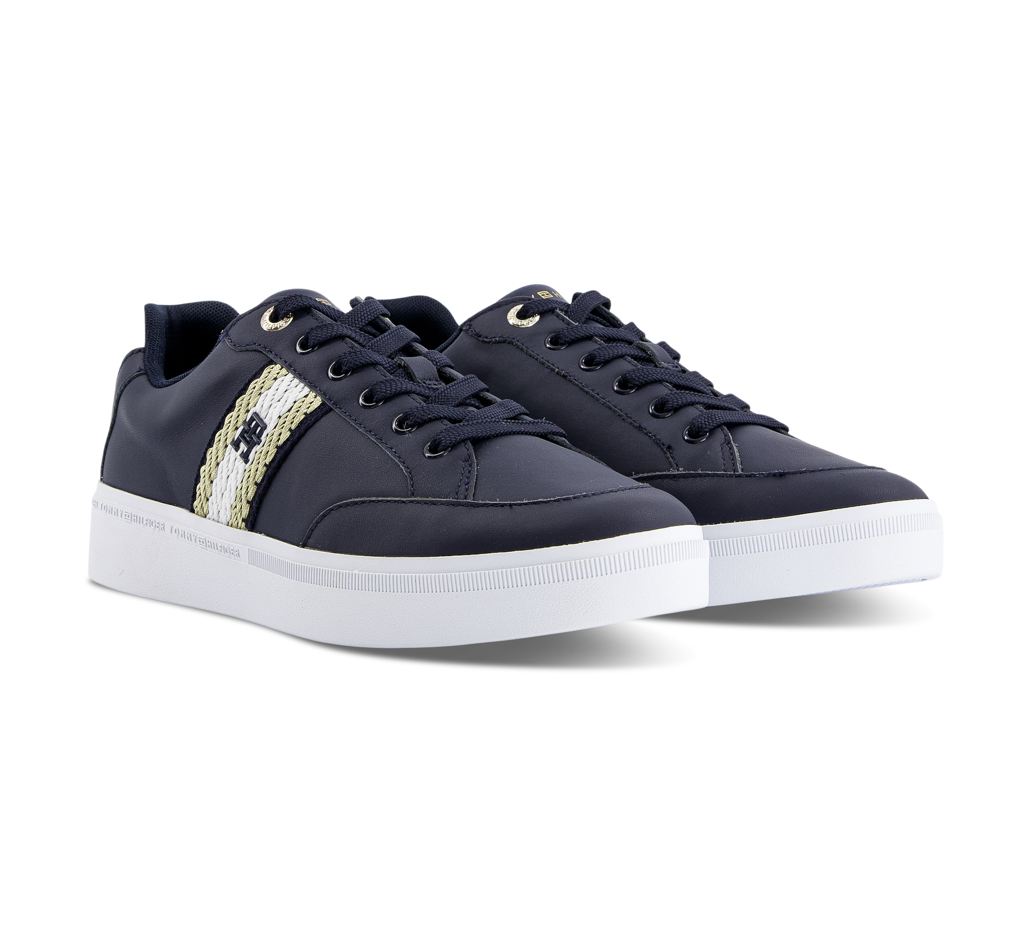Tommy Hilfiger Court Sneaker With Webbing - Sneaker low