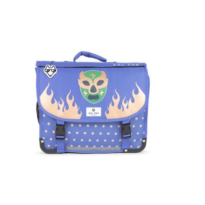 Cartable réversible Catch - 41 cm - 2 compartiments - bleu - Pol Fox