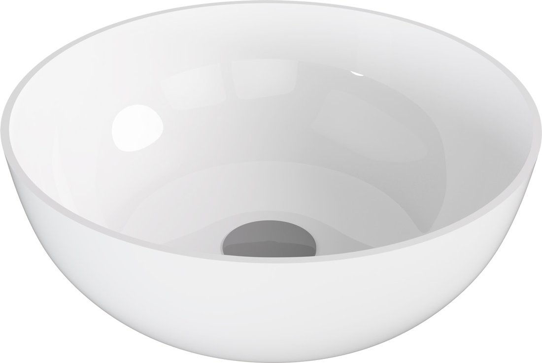 Polysan Banera waskom rond 39x14cm wit glans