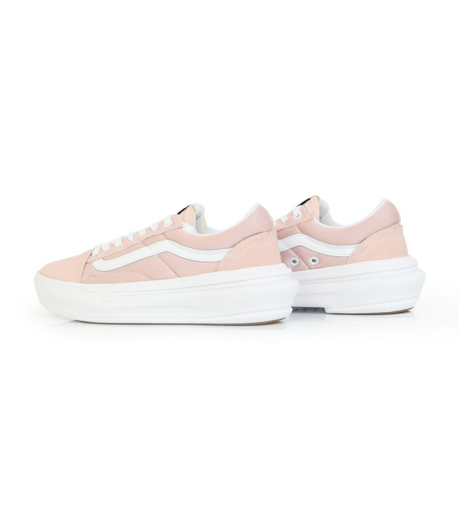 Tênis Vans Ua Old Skool Overt CC de camurça rosa