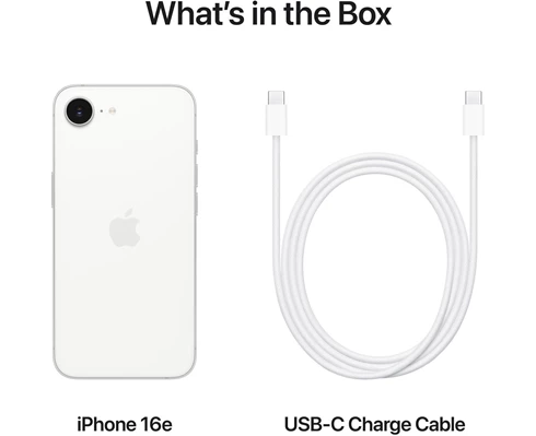 Apple iPhone 16e 512GB - White