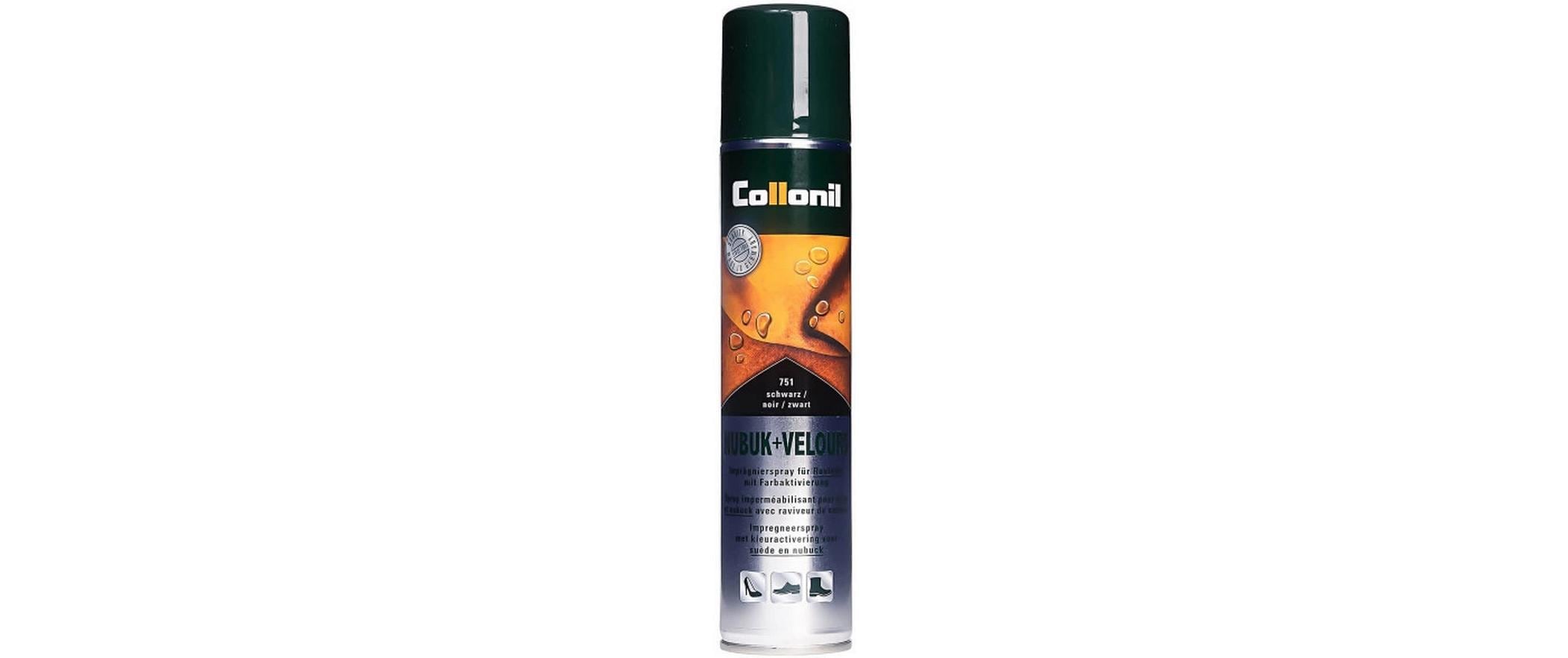 Imprägnierung Collonil Nubuk & Velours 200 ml, SchwarzImprägnier- und Pflegespray für Nubuk + Velours