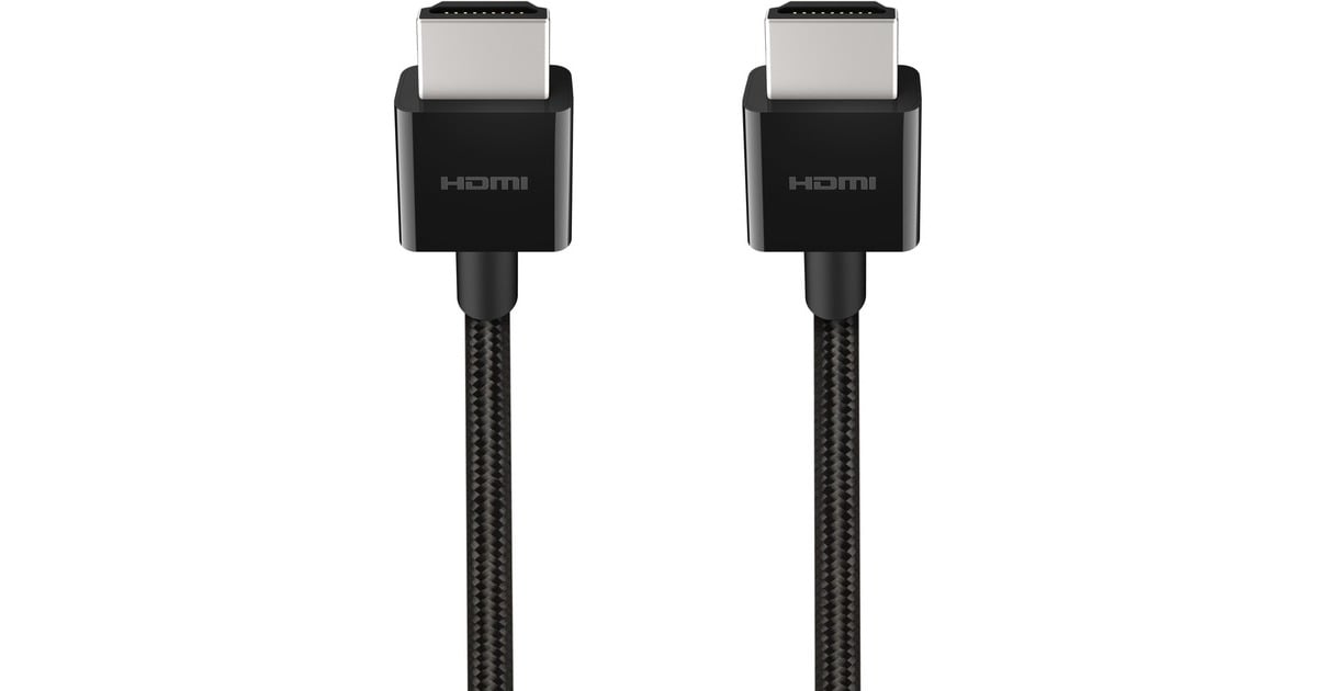 BelkinUltra HD High-Speed HDMI-kabel, 2 meter  (Zwart, 4K HDR, AV10176bt2M-BLK)