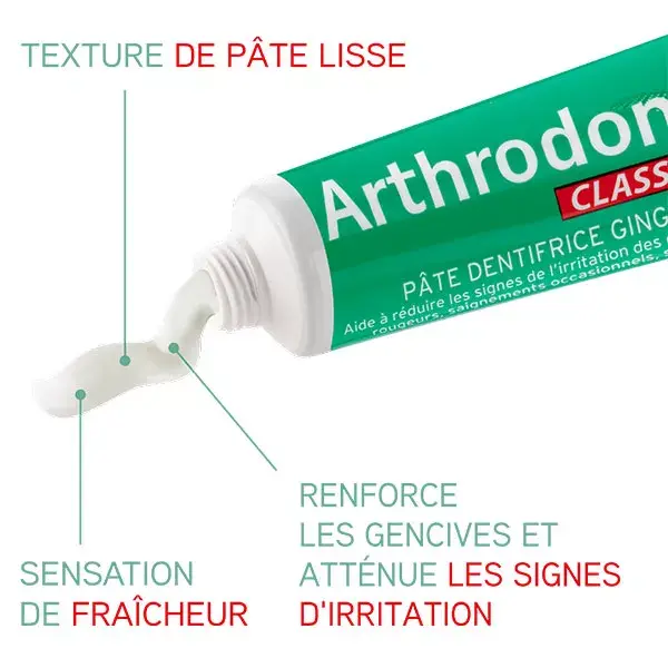 Pasta de dentes Arthrodont Classic 75ml