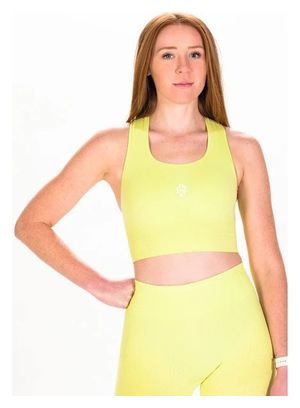Brassière Femme BV Sport Keepfit Jaune