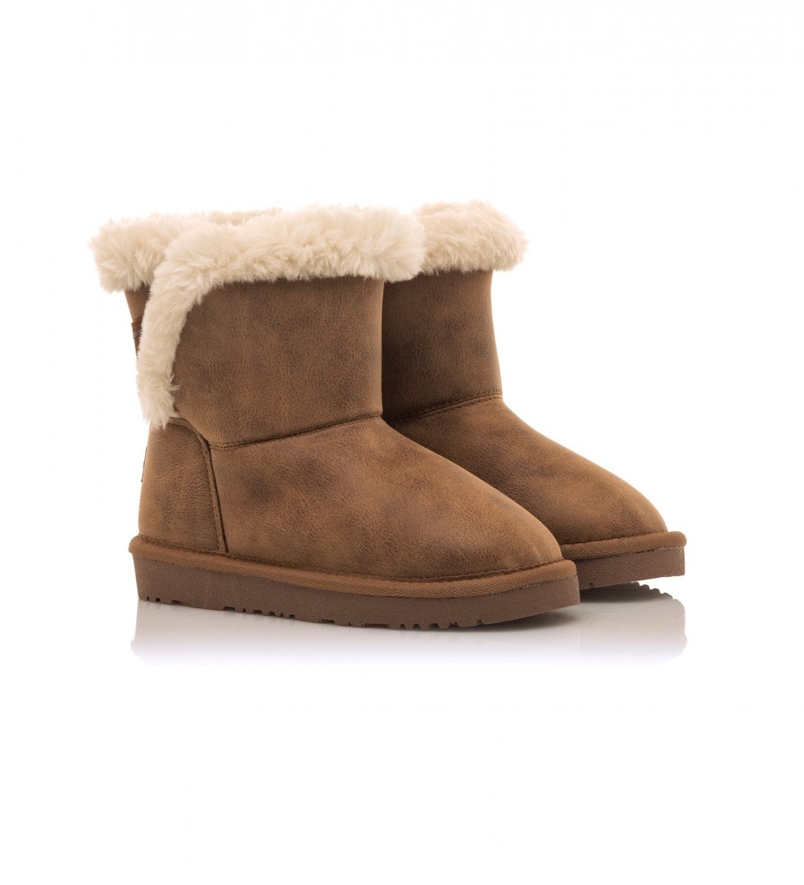 Botins Mustang Kids Sky Marron
